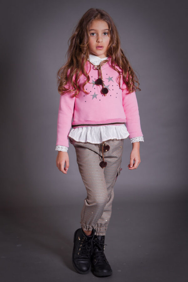 Sudadera Rosa Fucsia Tendace Niña De Kauli