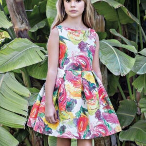 Amaya Vestido Estampado Multicolor