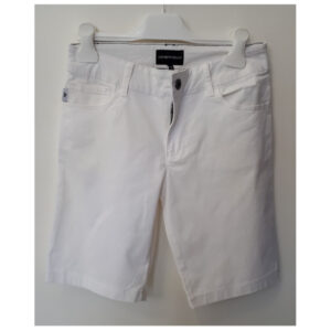 Armani Junior Short Blanco