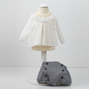 Conjunto Loan Bor bebé blusa+bombacho