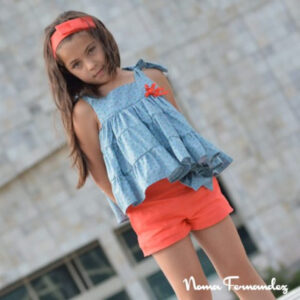 TOP Y SHORT CORAL NOMA FERNANDEZ