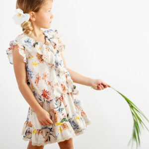 VESTIDO FLORAL PLUMETI