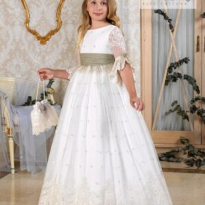 Traje comunión Micol Hierbabuena""