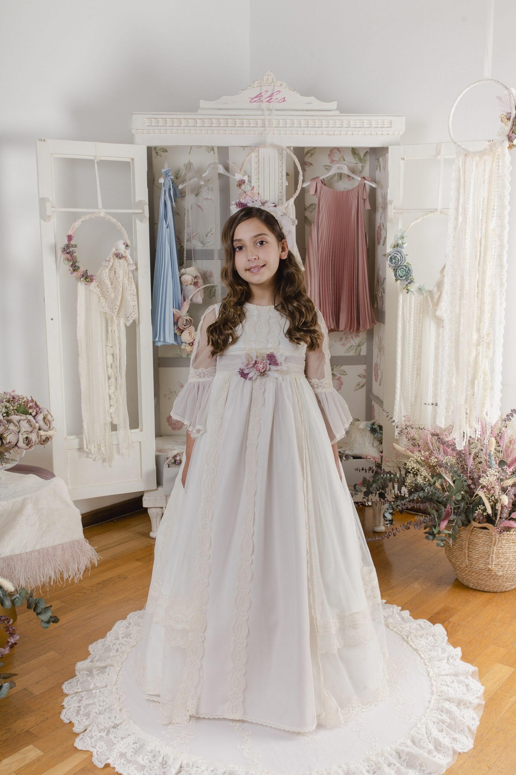 Traje de comunión Lilus 032101-malva