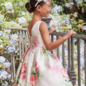 Vestido Abel y Lula mikado estampado