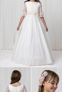 VESTIDO COMUNIÓN MARLA T148