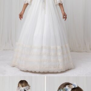 VESTIDO COMUNIÓN MARLA T402