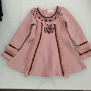 Vestido Evasé Rosa Garnet  De Kauli Invierno 2023 2320401C003