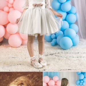 Vestido Marla M143 salmón