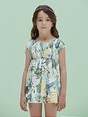 Vestido verde agua Nanos 1012520418